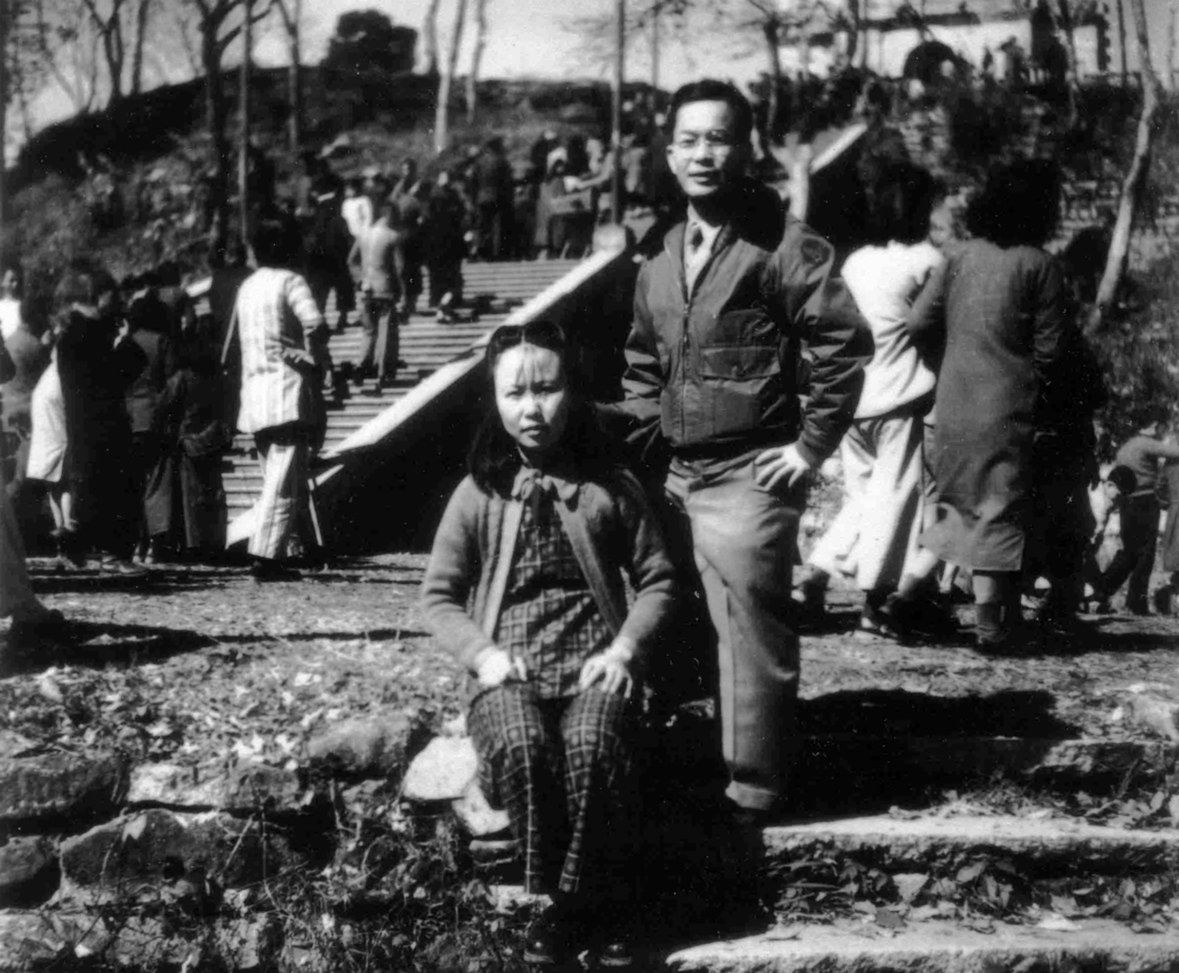 Voy Wong and Fay Hing Lee Wong, c. 1945-50