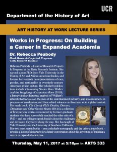 Rebecca Peabody Lecture flyer