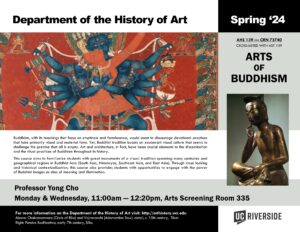 Arts of Buddhism, AHS 139 Spring 2024