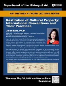 Restitution of Cultural Property: International Conventions and Their Practices