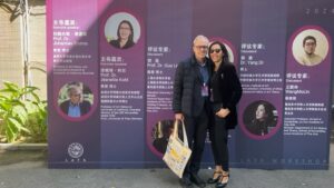 Jeanette Kohl and Johannes Endres in China for the WAI Lecture Series