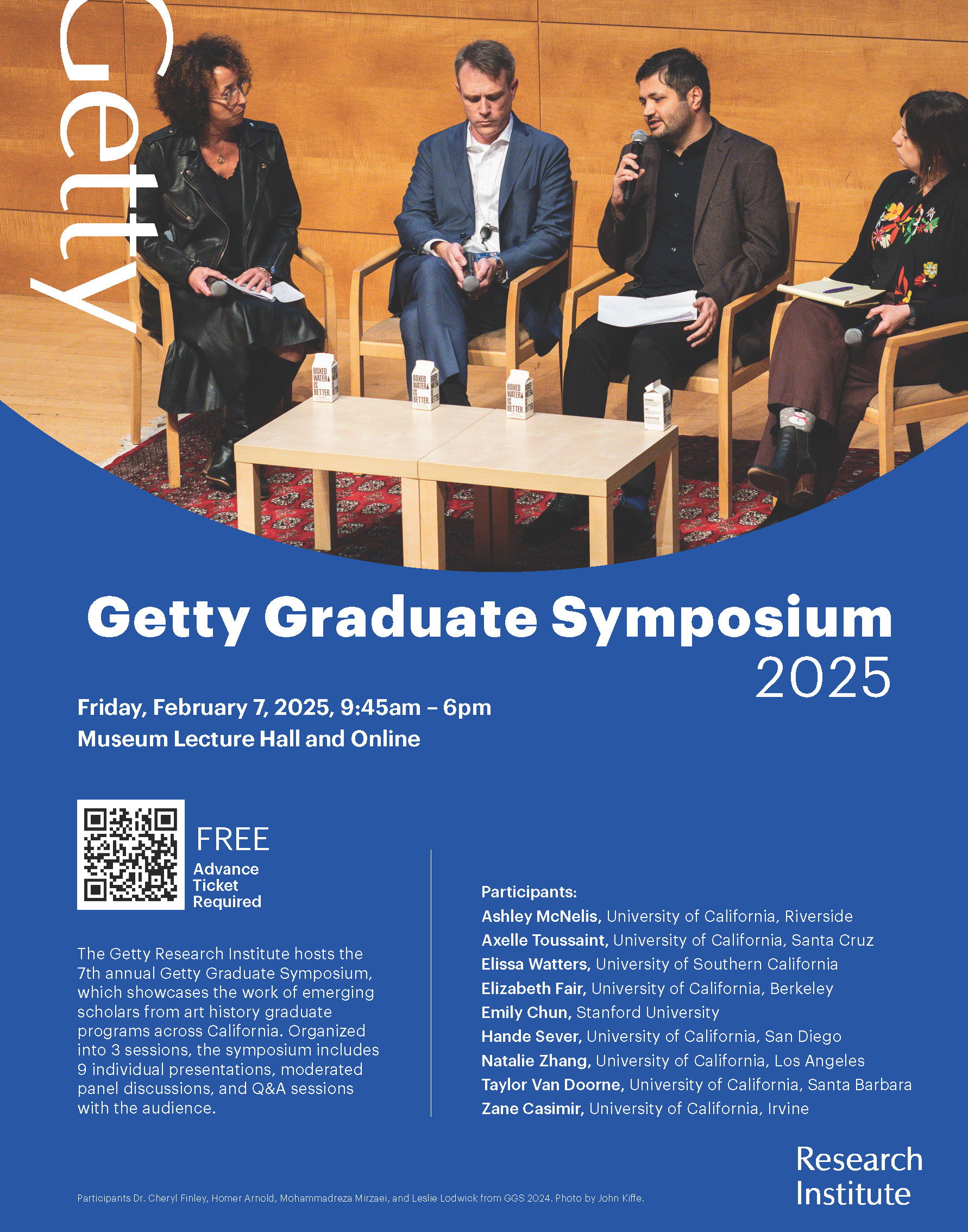 2025 Getty Graduate Symposium – Department of the History of Art